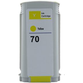 70 Ink Cartridges 130ml Replacement for HP Designjet Z5400 Z5200 Z3200 Z3100 Z2100 Large Format Printers New Updated Chips (MK/PK/M/C/Y/LC/LM/LG)