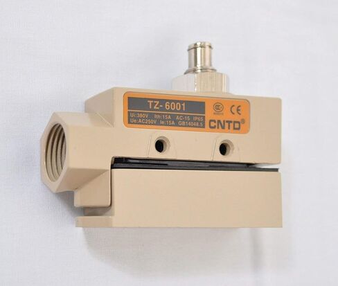 DuraSteel TZ-6002 Heavy Duty Commercial Door Micro Switch with Horizontal Roller Plunger for Sliding Doors/Windows - Fits for Aerial, Awoco, Maxwell, Pioneer, Welbon or Mars Air Curtains in Kuwait