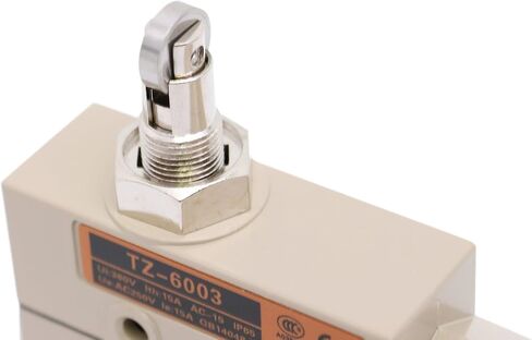DuraSteel TZ-6002 Heavy Duty Commercial Door Micro Switch with Horizontal Roller Plunger for Sliding Doors/Windows - Fits for Aerial, Awoco, Maxwell, Pioneer, Welbon or Mars Air Curtains in Kuwait