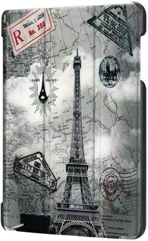 Ultra Slim Folio Stand Luxury Leather Case with Sleep Wake Up Function Smart Cover for Acer Iconia One 8 B1-850 B1-860 B1-870 / One8 B1-860A 8" (Iron Tower) in Kuwait