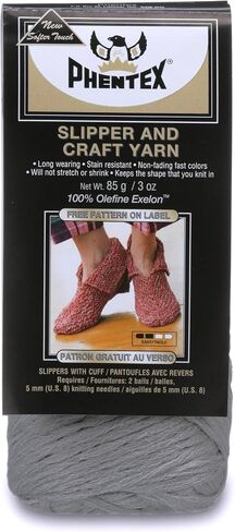 Phentex Slipper & Craft Yarn, 3 Ounce, White, Single Ball in Saudi Arabia
