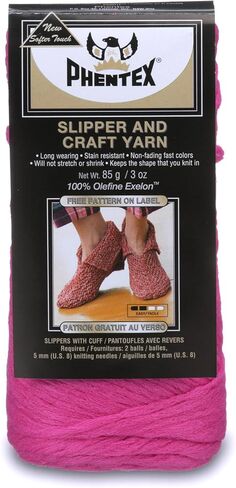 Phentex Slipper & Craft Yarn, 3 Ounce, White, Single Ball in Saudi Arabia