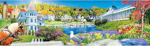 RoseArt - Kodak Premium Panoramic - Mackinac Island - 750 Piece Jigsaw Puzzle for Adults in Saudi Arabia