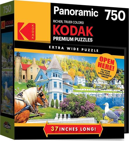 RoseArt - Kodak Premium Panoramic - Mackinac Island - 750 Piece Jigsaw Puzzle for Adults in Saudi Arabia