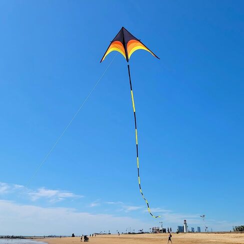Giant Kite for Adults Easy to Fly, 9ft Huge Delta Kite Come with 98ft Tail in Saudi Arabia