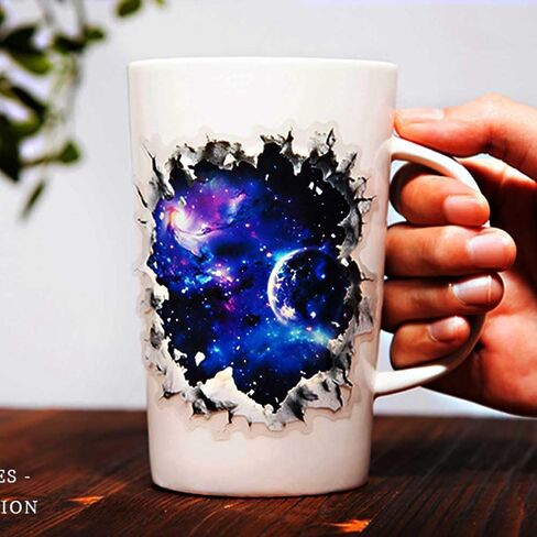 60pcs 3D Wall Hole Effect Scrapbook Stickers for Junk Journals, PET Fantasy Stickers for Journaling Scrapbooking Supplies, Broken Illusion Ephemera for Room Decor Wall Collage Kit in Kuwait