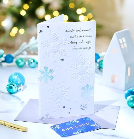 American Greetings Christmas Card Money & Gift Card Holder (Warm and Merry) in Saudi Arabia