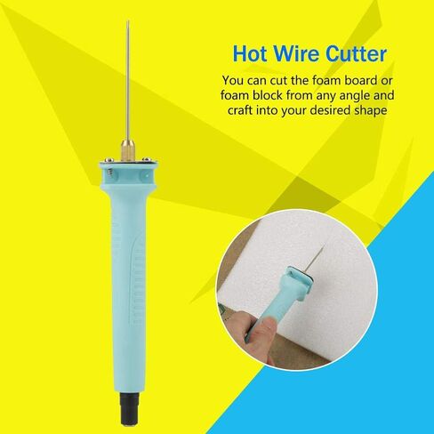 Hot Wire Pen, Hot Wire Cutter, Heat Up Quick Styrofoam Cutting Pen for Amateur DIY, Art Making, Foam Carving for Sponge(5cm(4.5v 3A)) in Saudi Arabia