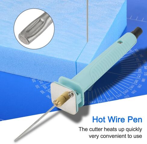 Hot Wire Pen, Hot Wire Cutter, Heat Up Quick Styrofoam Cutting Pen for Amateur DIY, Art Making, Foam Carving for Sponge(5cm(4.5v 3A)) in Saudi Arabia