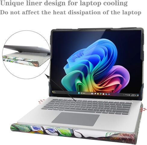 حافظة حماية Alapmk لجهاز Microsoft Surface Laptop 7 15 / Surface Laptop 2024 15 بوصة (لا تناسب Surface Laptop 6/5/4/3/2/1)، ليلة مرصعة بالنجوم in Kuwait