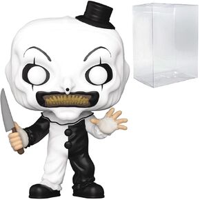 POP Movies: Terrifier - Art The Clown Funko Vinyl Figure (Bundled with Compatible Box Protector Case) Multicolor 3.75 inches