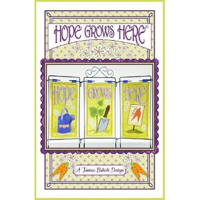 Janine Babich Designs Hope Grows Here Table Top Display Pattern, Any