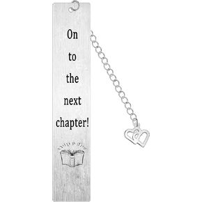 Bookmarks for Women Kids Men Graduation Gifts Cute Bookmarks for Book Lover Gifts Book College Reader Retirement Inspirational Gifts (on