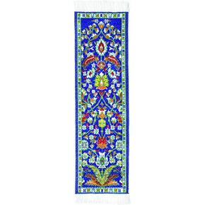 Oriental Carpet Bookmarks Blue Kayseri - Authentic Woven Carpet