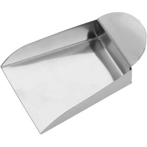 Bead Scooper, Bead Scoop for Small Beads, Mini Jewelry Shovel to Sort Scoop, Flat Spade Shovel with Handle, Steel Scoop Shovel for Pearls Gemstones