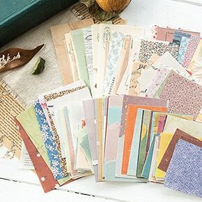 MAXLEAF 360PCS Vintage Scrapbook Paper for Journaling Crafting Planner Bullet Junk Journal, Aesthetic Decorative Paper Scrapbooking Supplies Kit