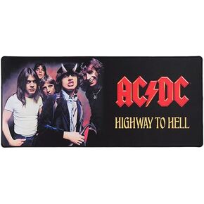 AC/DC XXL Mouse Pad 35 in x 15.7 in - Gift ACDC Gaming Desk pad 90 mm x 40 mm - Official Licensed
