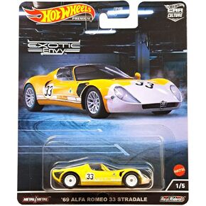 Hot Wheels '69 Alfa Romeo 33 Stradale, Exotic Envy 1/5