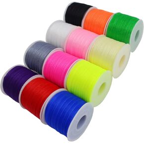 1/4" Sheer Organza Ribbon Boutique Gift Wrapping Package Ribbon, Balloons, Florists, Festive Decorating DIY Crafts Arts & Garden(Pack of 12)