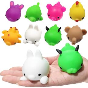 Giant Mochi Squishy 8 Pack Adorable Soft Squishy Animals Stress Relief Toy,Kids Party Favor
