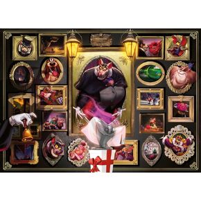 Ravensburger Disney Villainous: Ratigan 1000 Piece Jigsaw Puzzle for Adults - Every Piece is Unique, Softclick Technology Means Pieces Fit Together Perfectly