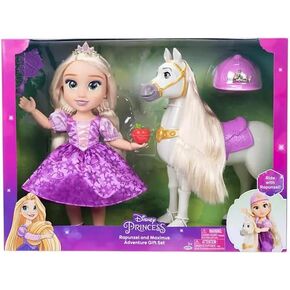 Disney Princess Rapunzel Articulated Toddler Doll with Maximus Horse