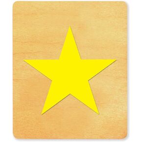Ellison SureCut Die, 14732-LG Star #1B, 5 7/8" x 4 7/8" x 1"