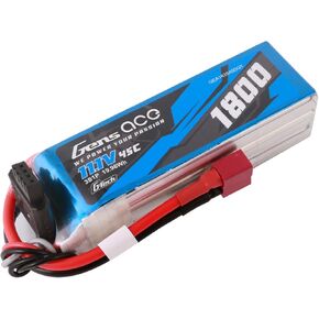 Gens ace G-Tech 1800mAh 11.1V 45C 3S Lipo Battery with Deans Plug