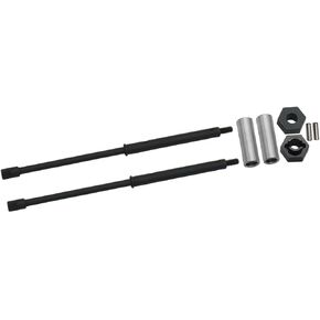 Hot Racing SXTF39WD Dually Wheels Steel Drive Rear Axles Ax 24 SCX24
