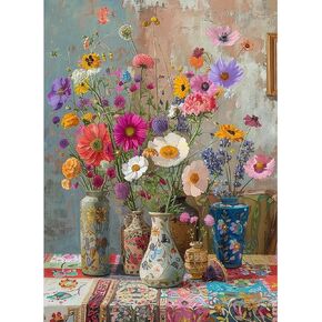 AIBOERL Bohemia Diamond Painting Kits for Adults,Diamond Painting Kits 5D Diamond Art Kits,Full Drill DIY Crafts Diamond Painting Kit Adult for Home Decor Gift Diamond Dots[11.8x15.7inch]