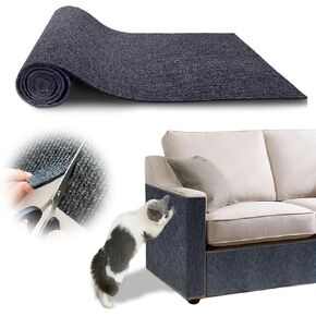 78.7"x15.8" Cat Scratching Mat - Trimmable Self Adhesive DIY Climbing Cat Scratcher Pad Replacement for Cat Tree Shelves and Post Cat Scratch Furniture Protector#05 in Kuwait