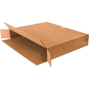 BOX USA Side Loading Mirror Box 30"L x 5"W x 24"H (10-Pack), Cardboard Boxes Perfect for Moving, Storing, Packing & Shipping, Ideal for TV's, Picture Frames, Mirrors & Art
