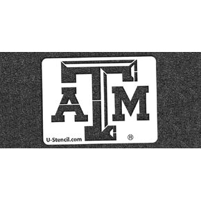 Texas A&M Mini Stencil - TAMOOS-201