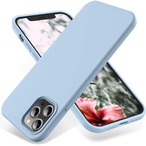OTOFLY Compatible with iPhone 12 Pro Max Case 6.7 inch(2020),[Silky and Soft Touch Series] Premium Soft Liquid Silicone Rubber Full-Body Protective Bumper Case for iPhone 12 ProMax Case(Stone) in Saudi Arabia