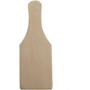 COMIART Arc Grooved Ribbed Wooden Utensils Paddle Great Art Carving for Figurine Clay Pottery Manufacture Tools