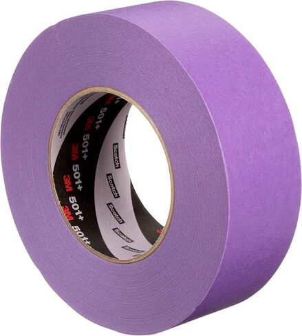 3M 501+ High Temperature Masking Tape, Purple, 1.89 in x 2.15 in – Strong Holding Power for Automotive, Specialty Vehicle and Industrial Markets in Saudi Arabia