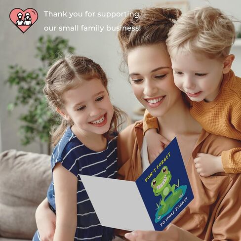 Hat Acrobat Thinking of You Cards with Envelopes - 20 Uniquely Designed Just Because Cards with Fact Cards to Send to Stay in Touch with Family, Friends, Colleagues, Students (40) in Saudi Arabia