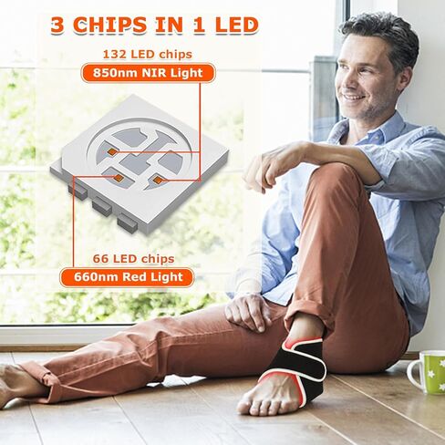 عبوة واحدة من حذاء العلاج بالضوء الأحمر للقدم، علاج بالأشعة تحت الحمراء للقدم in Kuwait