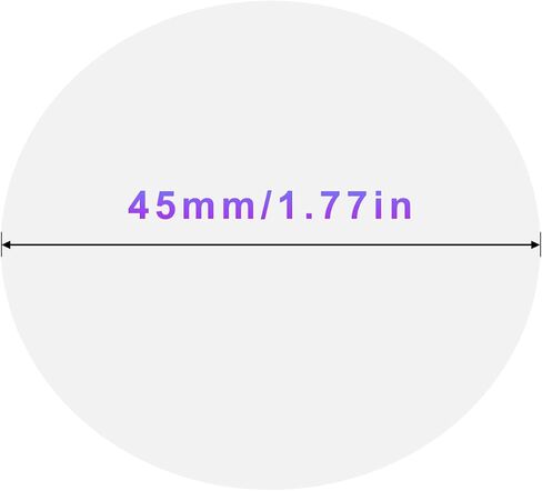 200 PCS 85mm Clear Film, Plastic Film for Button Maker Machine 75mm/3 inch in Saudi Arabia