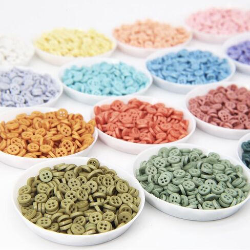 100pcs Cartoon Mini Buttons - Adorable Round Buttons for DIY Crafts, Doll Shoes, Clothing Decor, Garment Sewing, Scrapbooking, and Card Making in Kuwait