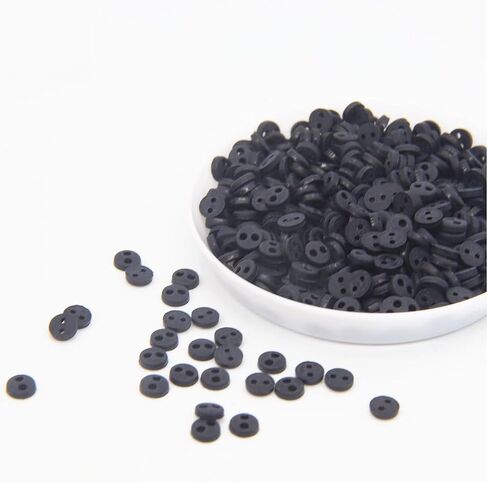 100pcs Cartoon Mini Buttons - Adorable Round Buttons for DIY Crafts, Doll Shoes, Clothing Decor, Garment Sewing, Scrapbooking, and Card Making in Kuwait