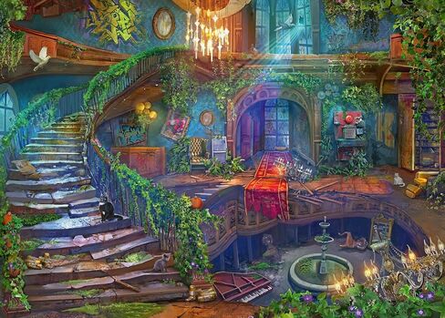 سلسلة Ravensburger Abandoned: لغز الصور المقطوعة 1000 قطعة للبالغين - 12000486 - أدوات مصنوعة يدويًا، مصنوعة في ألمانيا، كل قطعة تتناسب معًا بشكل مثالي in Saudi Arabia