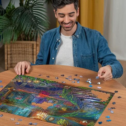 سلسلة Ravensburger Abandoned: لغز الصور المقطوعة 1000 قطعة للبالغين - 12000486 - أدوات مصنوعة يدويًا، مصنوعة في ألمانيا، كل قطعة تتناسب معًا بشكل مثالي in Saudi Arabia