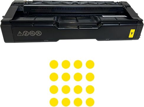 RICOH Genuine Yellow Toner Cartridge C125 P & C125MF in Saudi Arabia