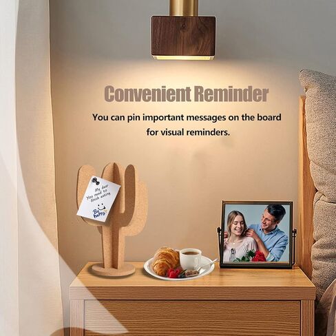 Cute Potted Cactus Desktop Cork Board - Multi-Functional Bulletin Board for Home Office and School Use in Saudi Arabia