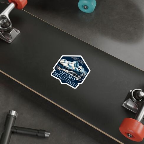 Okemo Mountain Vermont Sticker Travel Outdoors Decal Vinyl Small Waterproof for Water Bottle Mug Passport Book Scrapbook Notebook Laptop Tumbler Skateboard Computer Phone Size 4" Funny Gift ID44990 in Saudi Arabia
