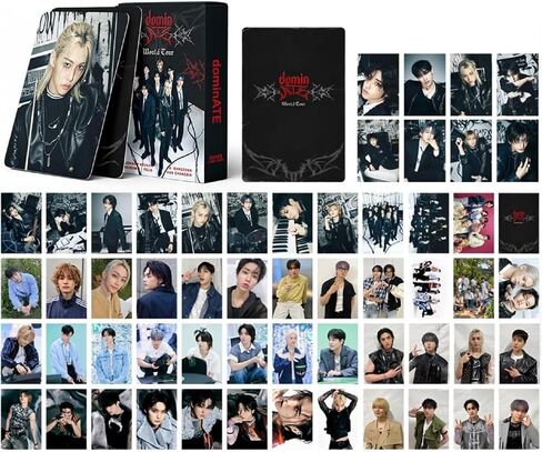4Pack/220PCS Stray-Kids Photocards,Stray-Kids Lomo Cards Greeting Cards for Collection(Green) in Saudi Arabia