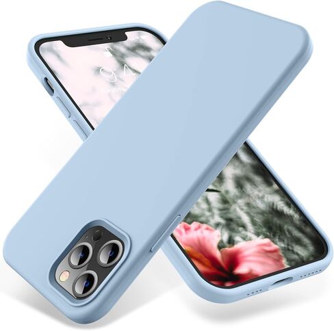 OTOFLY Compatible with iPhone 12 Pro Max Case 6.7 inch(2020),[Silky and Soft Touch Series] Premium Soft Liquid Silicone Rubber Full-Body Protective Bumper Case for iPhone 12 ProMax Case(Stone) in Saudi Arabia
