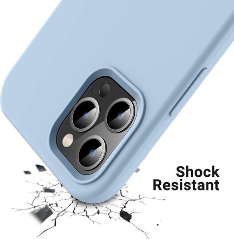 OTOFLY Compatible with iPhone 12 Pro Max Case 6.7 inch(2020),[Silky and Soft Touch Series] Premium Soft Liquid Silicone Rubber Full-Body Protective Bumper Case for iPhone 12 ProMax Case(Stone) in Saudi Arabia