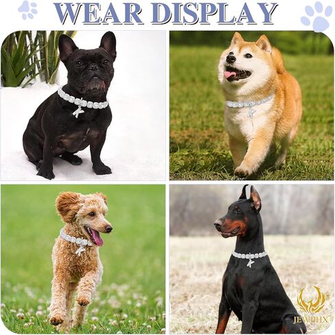 Gold Dog Chain Diamond Cuban Collar with K Letter Tag Walking Metal Chains Collars Secure Buckle,Pet Cuban Link Jewelry Accessories for Small Medium Dogs Cats(8") in Saudi Arabia